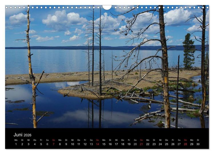 Produktbild: Wyoming! (Wandkalender 2026 DIN A3 quer), CALVENDO Monatskalender