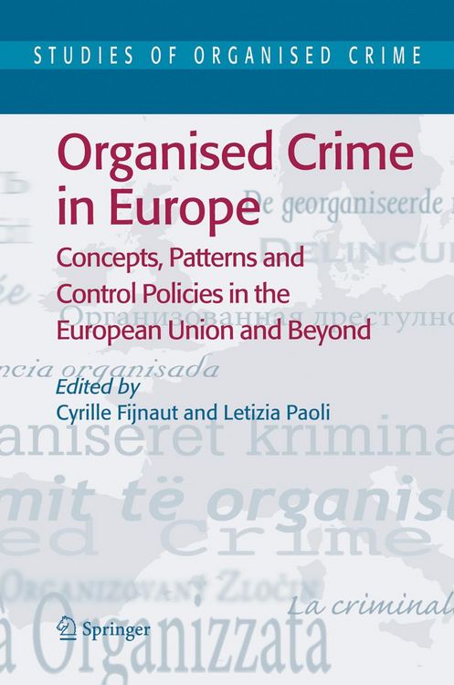 Produktbild: Organised Crime in Europe
