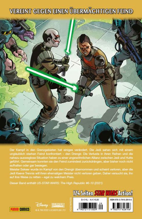 Produktbild: Star Wars Comics: Die Hohe Republik