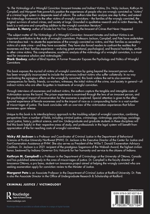 Produktbild: The Victimology of a Wrongful Conviction
