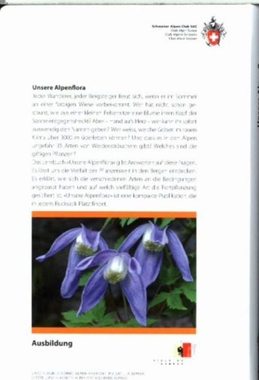Produktbild: Unsere Alpenflora