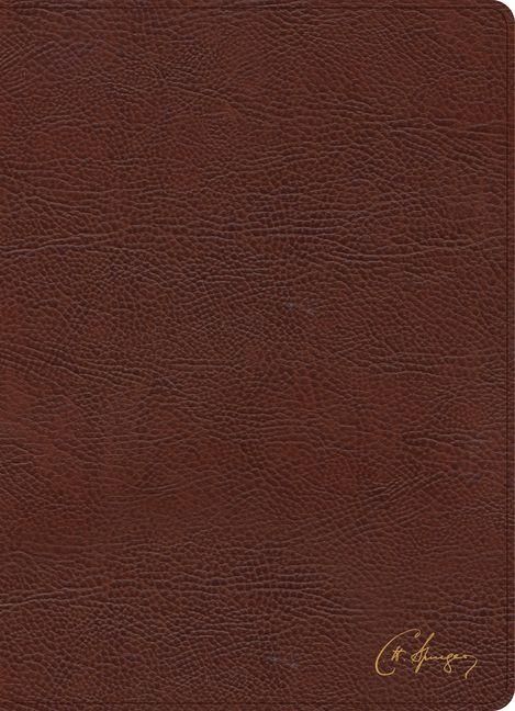 Produktbild: KJV Spurgeon Study Bible, Brown Bonded Leather