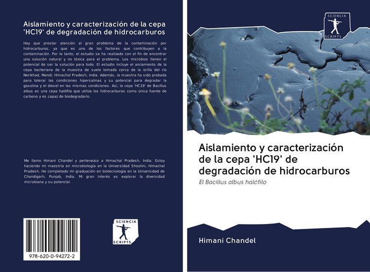 Produktbild: Aislamiento y caracterizaci&oacute;n de la cepa 'HC19' de degradaci&oacute;n de hidrocarburos