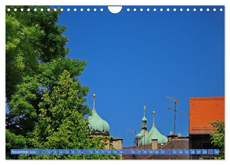 Produktbild: Kirchturmspitzen (Wandkalender 2026 DIN A4 quer), CALVENDO Monatskalender