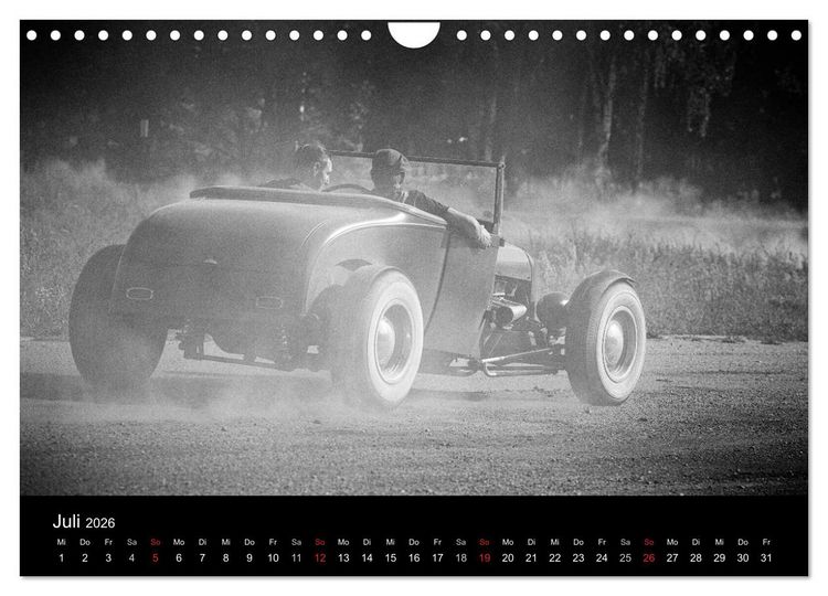 Produktbild: Hot Rods (Wandkalender 2026 DIN A4 quer), CALVENDO Monatskalender