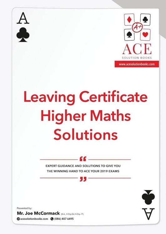 Produktbild: Leaving Certificate Higher Maths Solutions 2018/2019