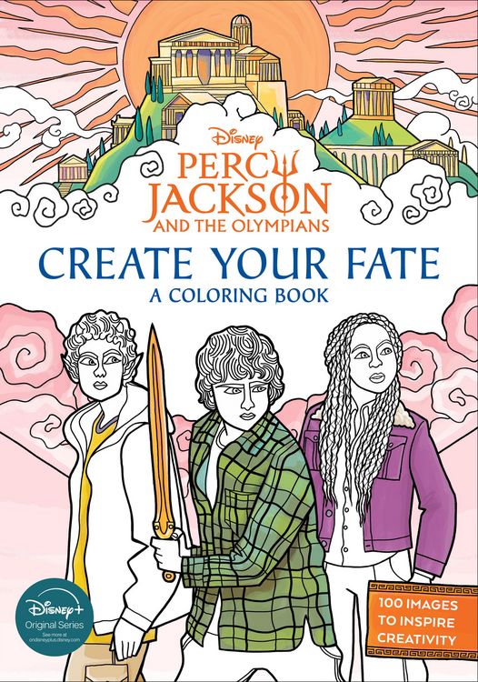 Produktbild: Percy Jackson and the Olympians: Create Your Fate: A Coloring Book