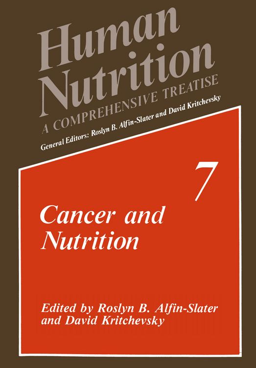 Produktbild: Cancer and Nutrition