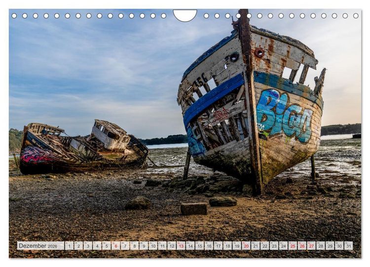Produktbild: Wilde Bretagne (Wandkalender 2026 DIN A4 quer), CALVENDO Monatskalender