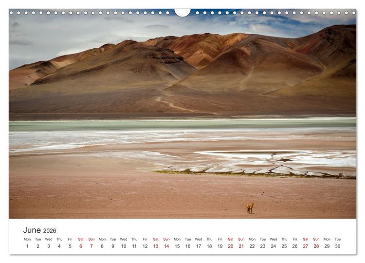 Produktbild: A quick trip to Argentina and Chile (Wall Calendar 2026 DIN A3 landscape), CALVENDO 12 Month Wall Calendar