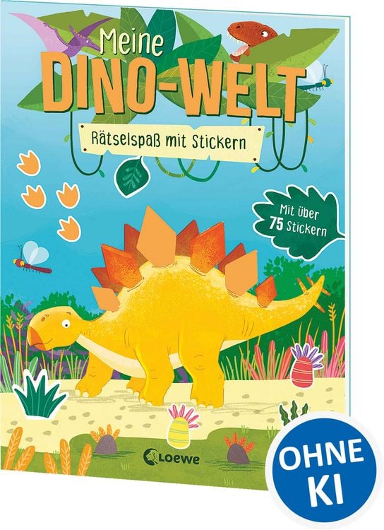 Produktbild: Meine Dino-Welt - R&auml;tselspa&szlig; mit Stickern