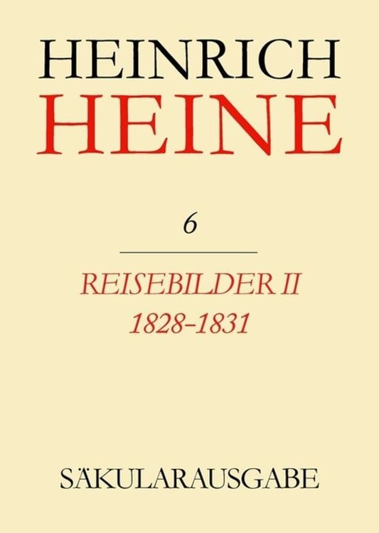 Produktbild: Reisebilder II. 1828-1831