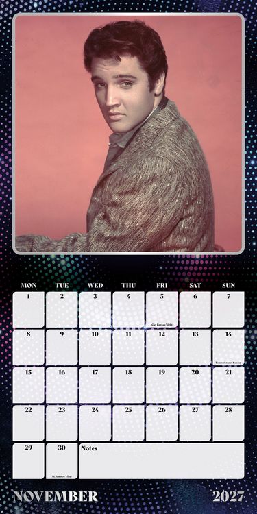Produktbild: Elvis 2027 &ndash; Wandkalender