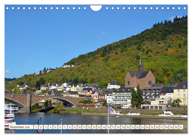 Produktbild: Ausflug an die Mosel (Wandkalender 2026 DIN A4 quer), CALVENDO Monatskalender