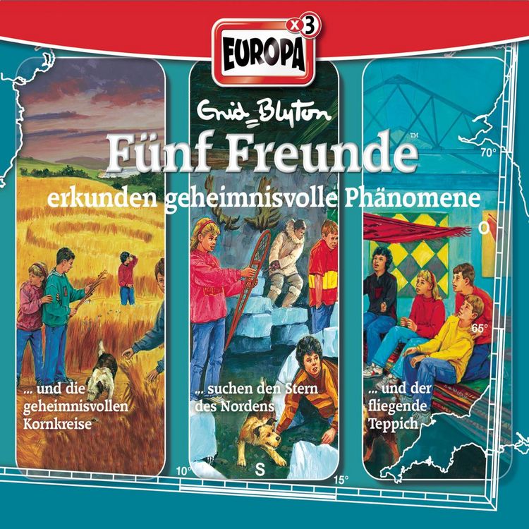 Produktbild: 3er-Box: F&uuml;nf Freunde erkunden geheimnisvolle Ph&auml;nomene