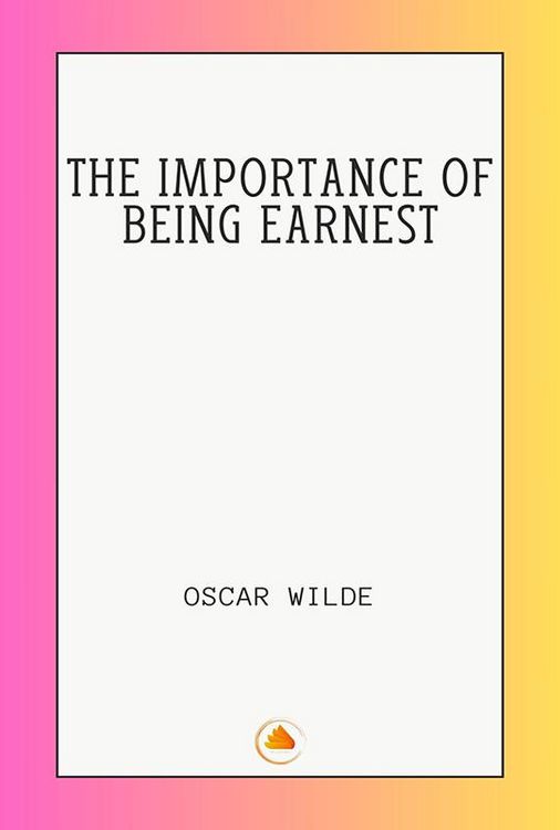 Produktbild: The Importance of Being Earnest