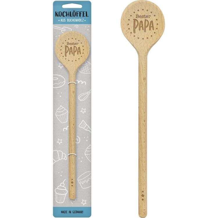 Produktbild: GRUSS & CO Kochl&ouml;ffel Motiv: Bester Papa