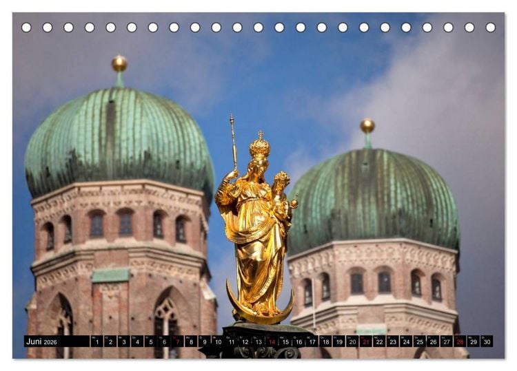 Produktbild: Gottesh&auml;user und Kathedralen (Tischkalender 2026 DIN A5 quer), CALVENDO Monatskalender