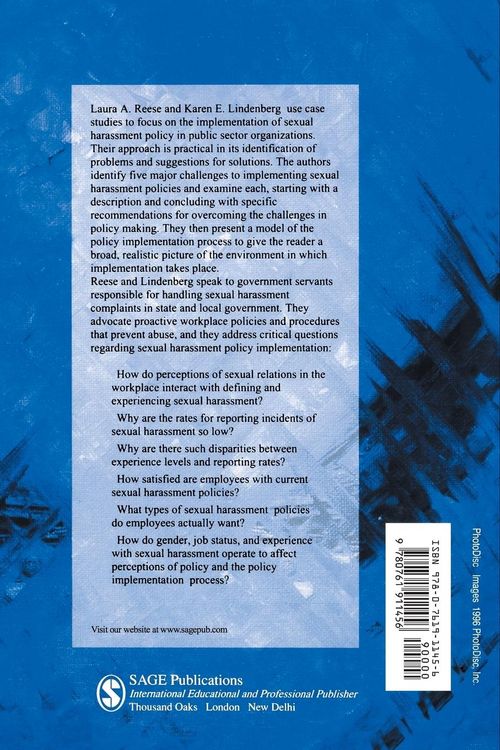 Produktbild: Implementing Sexual Harassment Policy