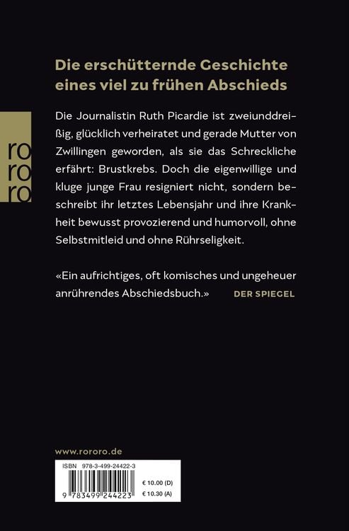 Produktbild: Es wird mir fehlen, das Leben