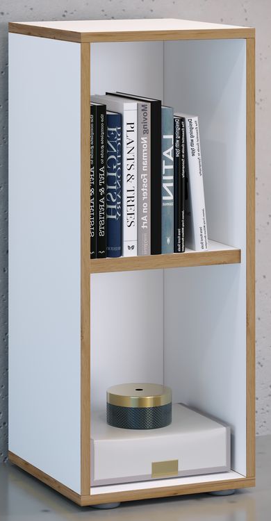 Produktbild: Holz B&uuml;ro Regal B&uuml;cher Ordner Aktenregal Salia 2f