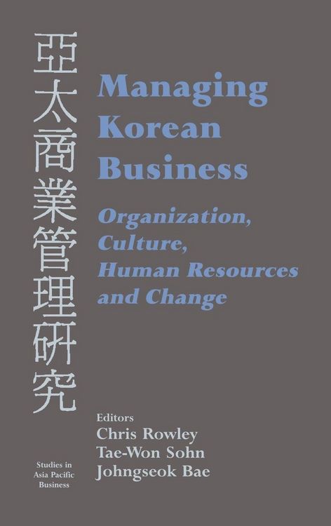 Produktbild: Managing Korean Business
