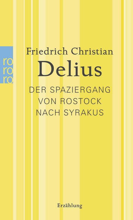 Produktbild: Der Spaziergang von Rostock nach Syrakus