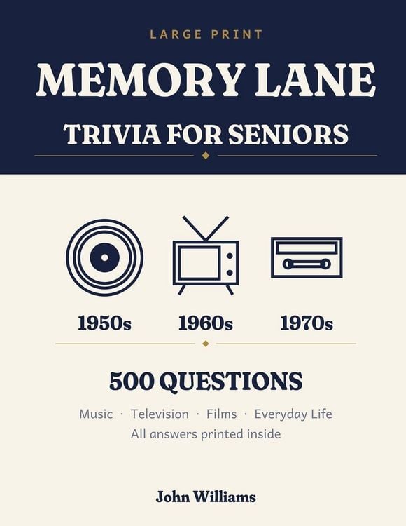 Produktbild: Memory Lane Trivia for Seniors