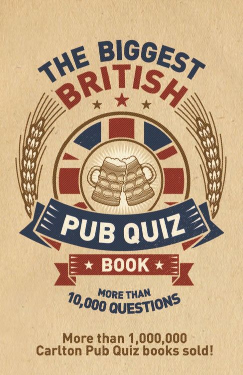 Produktbild: The Biggest British Pub Quiz Book