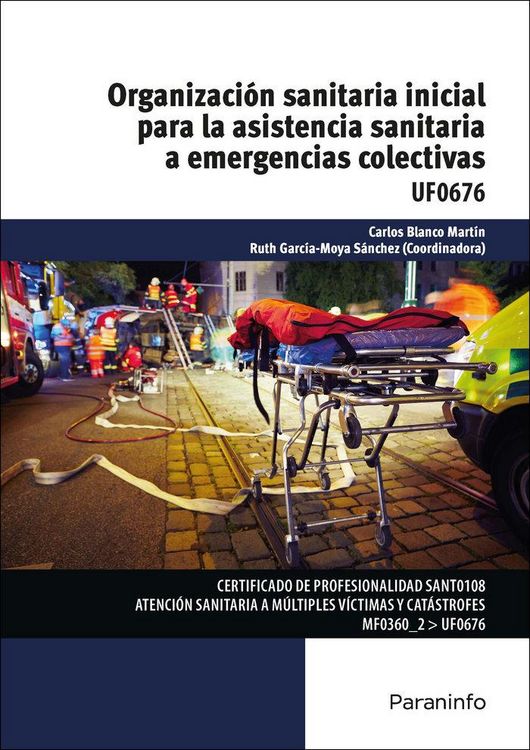Produktbild: Organizaci&oacute;n sanitaria inicial para la asistencia sanitaria a emergencias colectivas