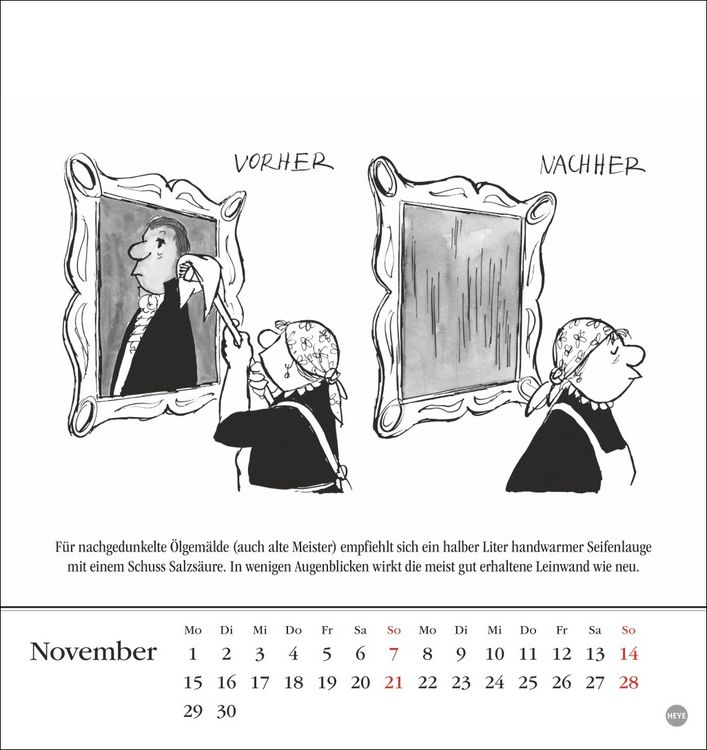 Produktbild: Loriot Postkartenkalender 2027