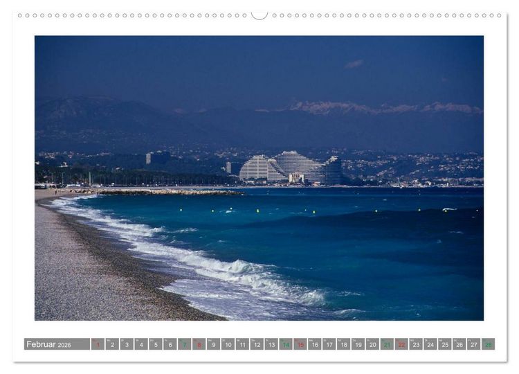 Produktbild: Cote d' Azur II - Sonnenk&uuml;ste Frankreichs (hochwertiger Premium Wandkalender 2026 DIN A2 quer), Kunstdruck in Hochglanz
