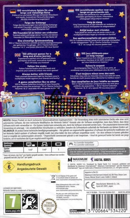 Produktbild: 100 in 1 Game Collection