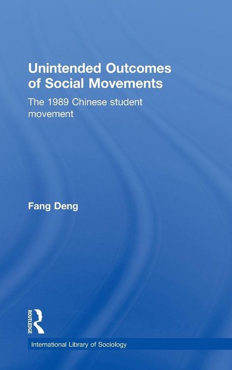 Produktbild: Unintended Outcomes of Social Movements