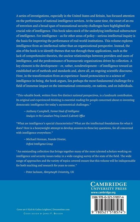 Produktbild: National Intelligence Systems