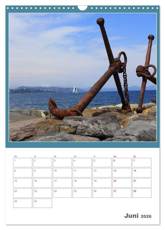 Produktbild: Pur maritim (Wandkalender 2026 DIN A3 hoch), CALVENDO Monatskalender