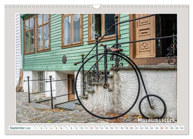 Produktbild: Das Fahrrad als ... (Wandkalender 2026 DIN A3 quer), CALVENDO Monatskalender