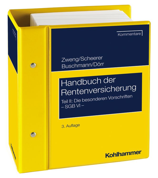 Produktbild: Handbuch der Rentenversicherung