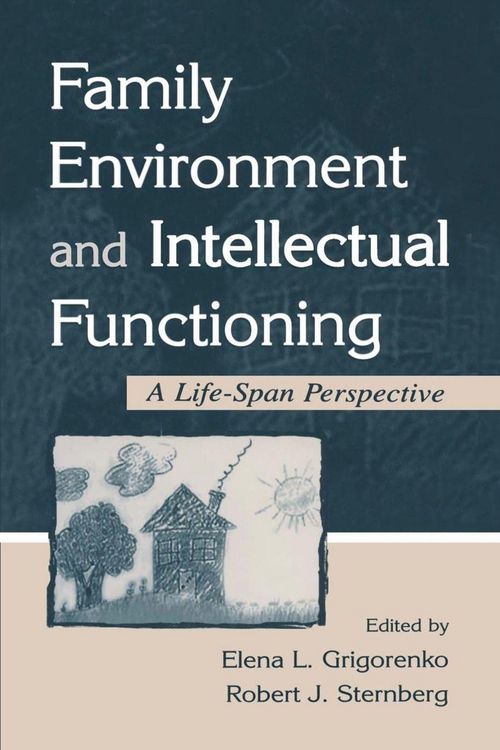 Produktbild: Family Environment and Intellectual Functioning