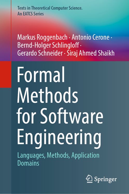 Produktbild: Formal Methods for Software Engineering