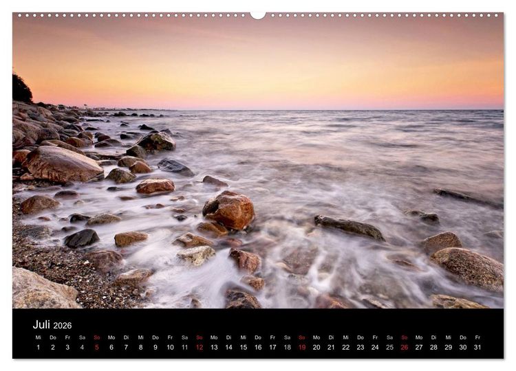 Produktbild: Ostsee erleben (hochwertiger Premium Wandkalender 2026 DIN A2 quer), Kunstdruck in Hochglanz