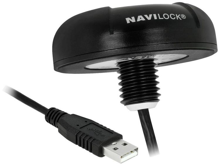Produktbild: Navilock NL-8004U GPS Empf&auml;nger Schwarz 1St.