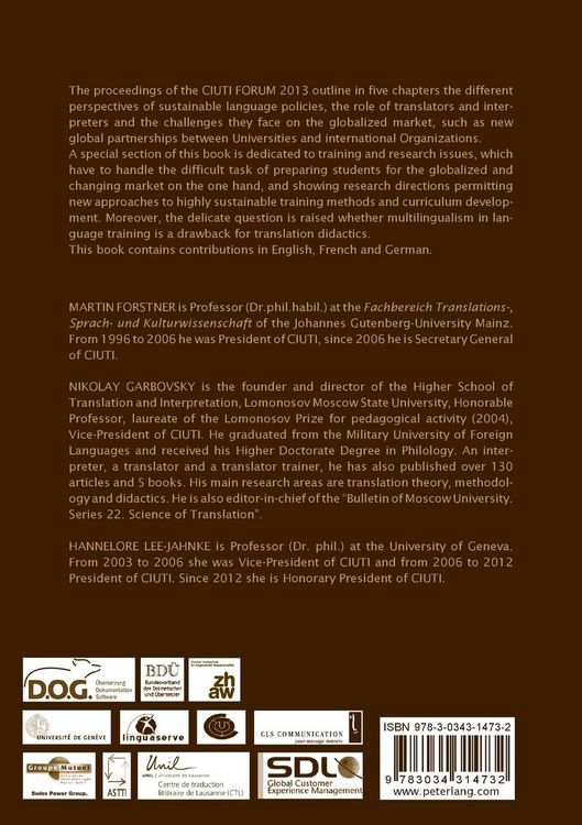 Produktbild: CIUTI-Forum 2013