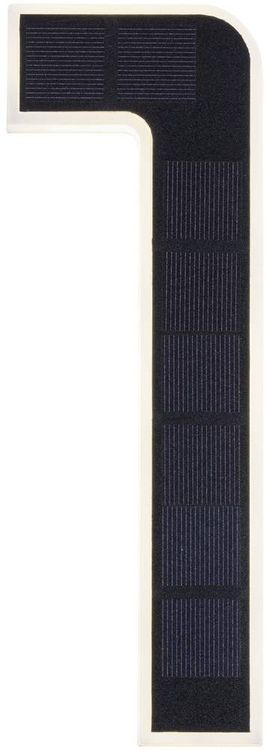Produktbild: Paulmann 79842 Solar-Hausnummernleuchte 0.20W Warmwei&szlig; Schwarz