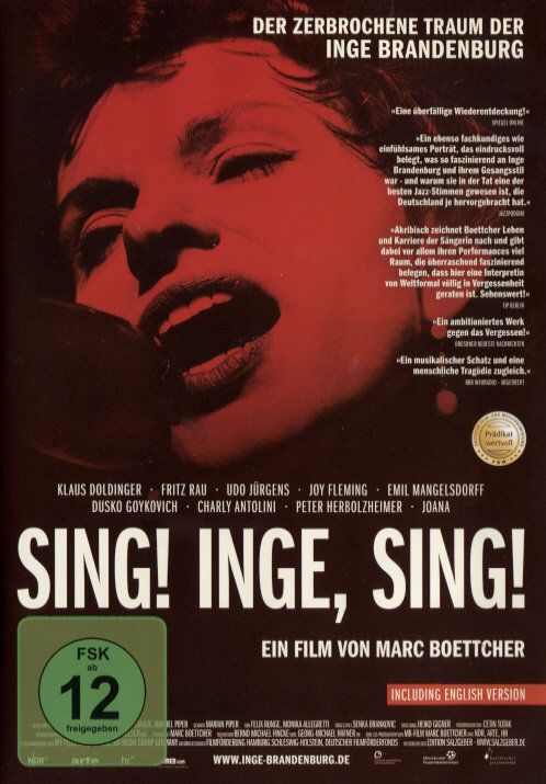 Produktbild: Sing! Inge, sing! - Der zerbrochene Traum der Inge Brandenburg [2 DVDs]