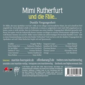Produktbild: Mimi Rutherfurt - Dunkle Vergangenheit,1 Audio-CD