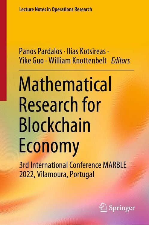 Produktbild: Mathematical Research for Blockchain Economy