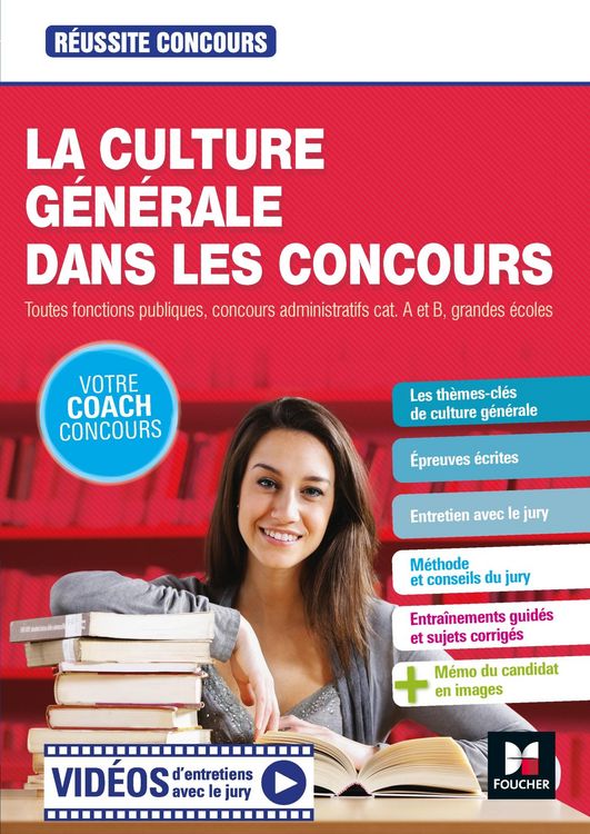 Produktbild: R&eacute;ussite concours - La culture g&eacute;n&eacute;rale dans les concours