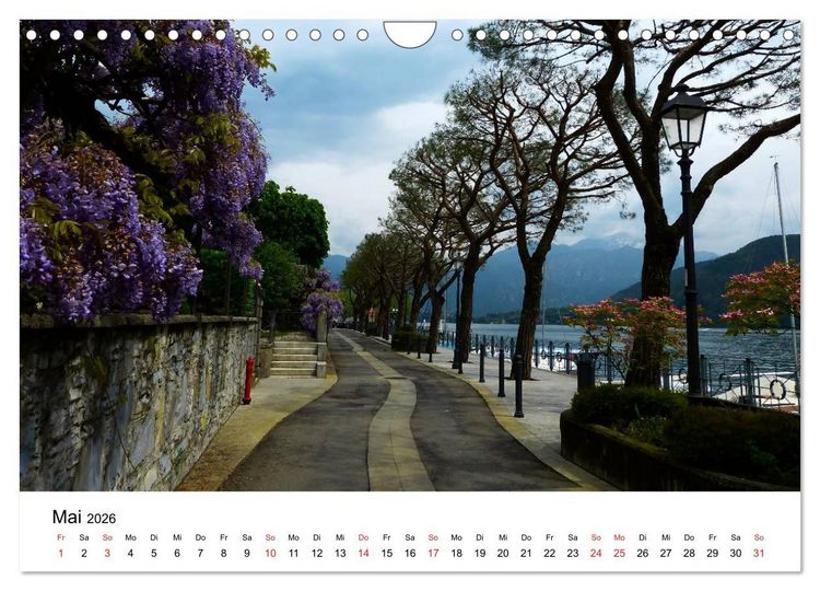 Produktbild: Impressionen vom Comer See (Wandkalender 2026 DIN A4 quer), CALVENDO Monatskalender