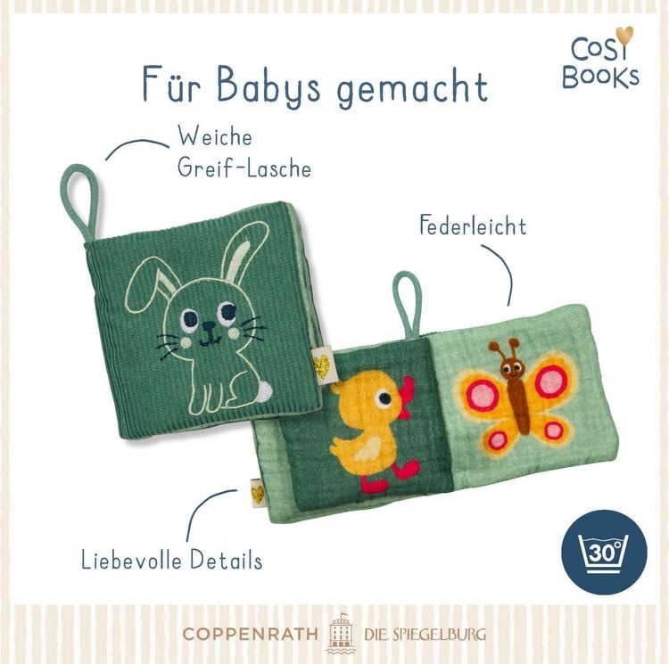 Produktbild: CosyBooks: Babys liebstes Minibuch